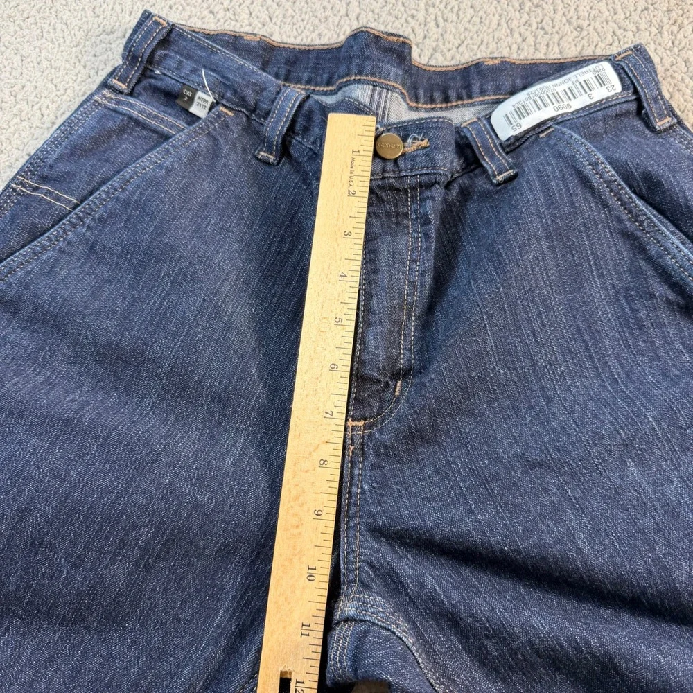 Carhartt FR Flame Resistant Work Jeans Dark Wash Carpenter Pants 30x26 290-83